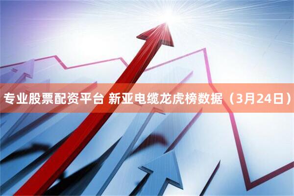 专业股票配资平台 新亚电缆龙虎榜数据（3月24日）